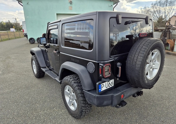 Jeep Wrangler cena 90000 przebieg: 140000, rok produkcji 2012 z Turek małe 277